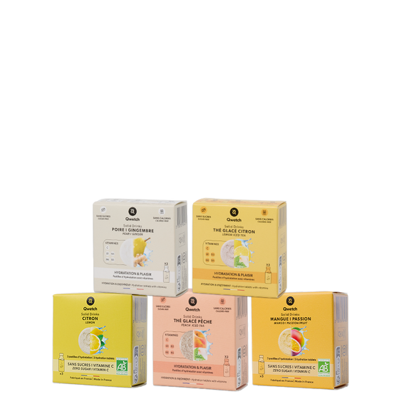 Kit Découverte Solid Drinks 3 pastilles - 5 saveurs