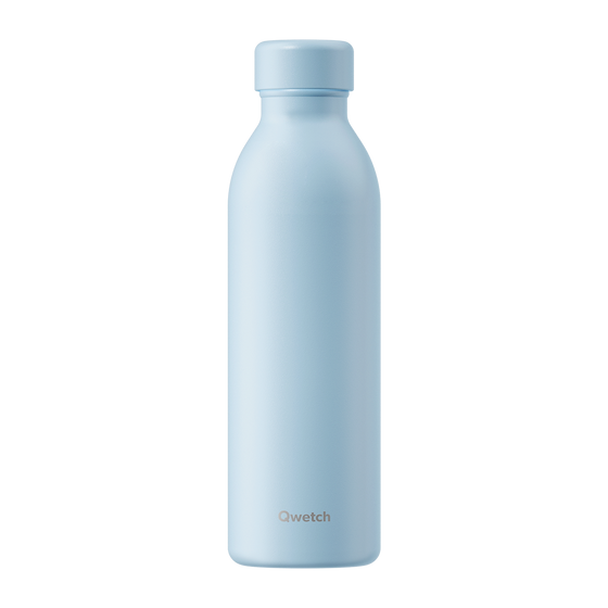 Isolierflasche Active und Koken Icon - Pastel Blau