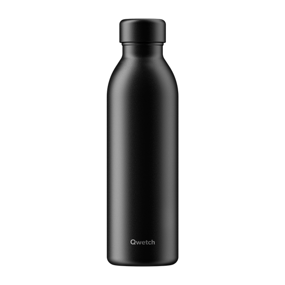 Isolierflasche Active und Koken Icon - Matt Schwarz