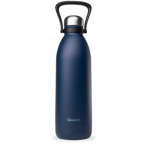 Bouteille isotherme - Titan Matt Bleu Nuit