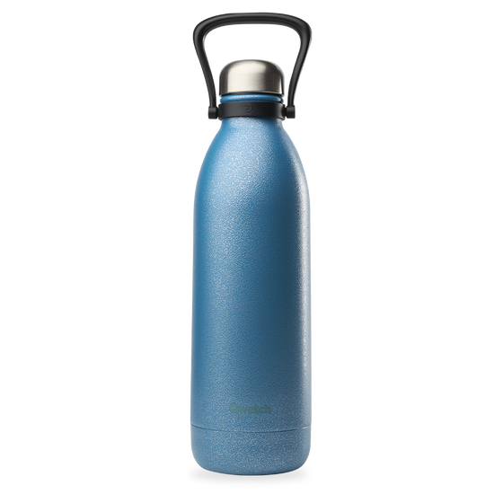 Isolierflasche - Titan Roc Blaues Metall