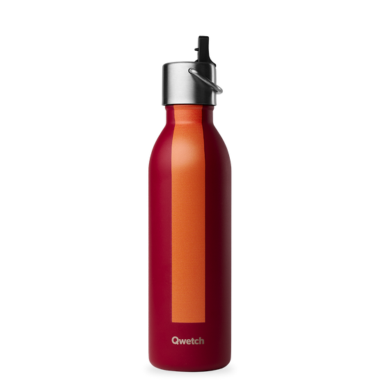 Bouteille isotherme - Série Sport Grenat