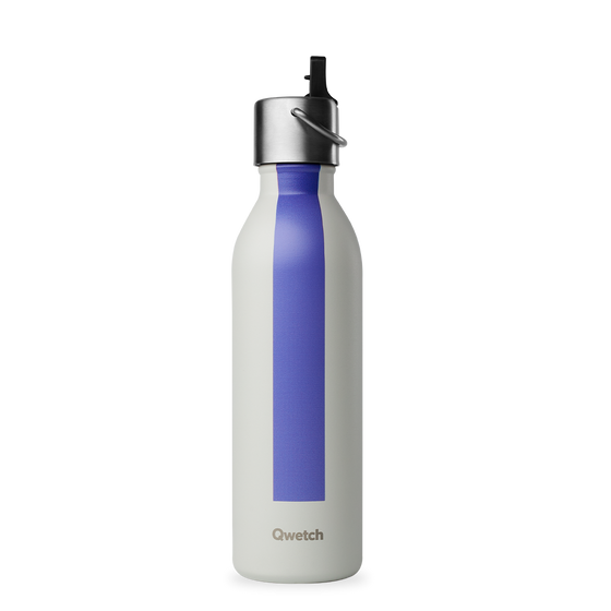 Bouteille isotherme - Série Sport Gris