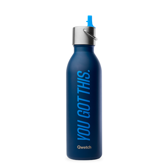 Isolierflasche - Level Up Blau