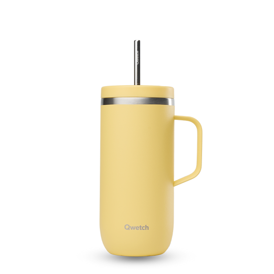 Cold Cup isotherme avec Anse - Pastel Citron