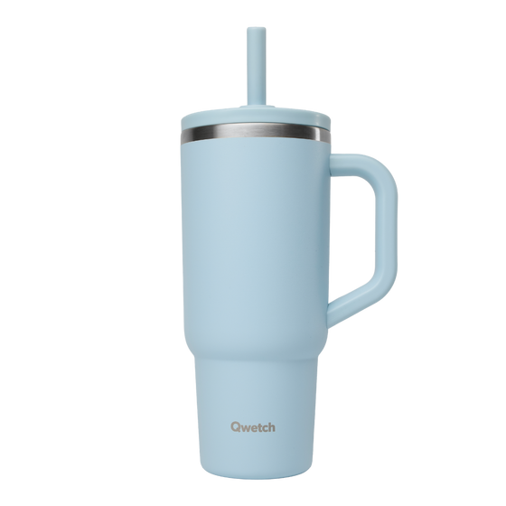 Travel Cup isotherme bouchon étanche - Pastel Bleu