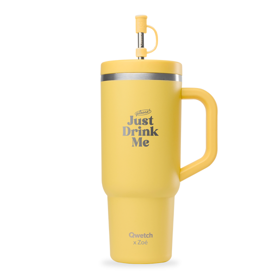 Travel Cup isotherme x Juste Zoé - Pastel Citron