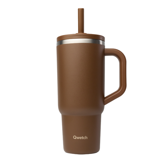 Travel Cup isotherme bouchon étanche - Matt Chocolat