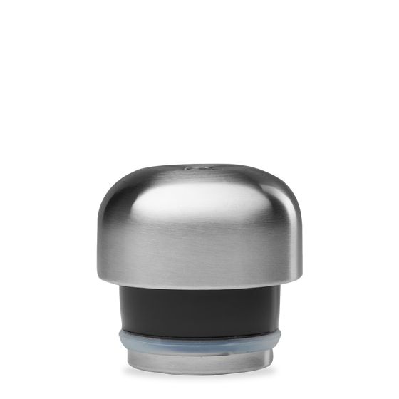 Isolierflasche Titan - Edelstahlverschluss