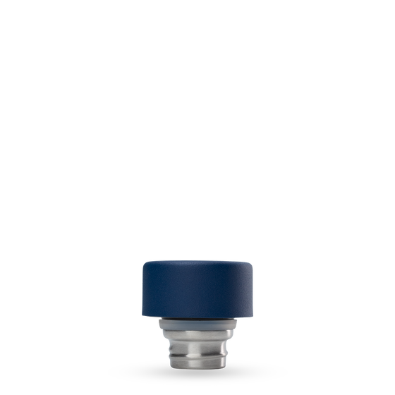 Icon Isolierflasche - Verschluss Matt Blau