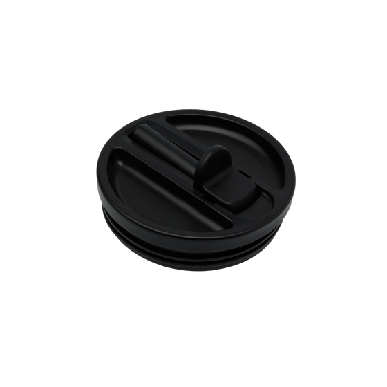 Insulated Travel Cup - Leak-proof Matt Black