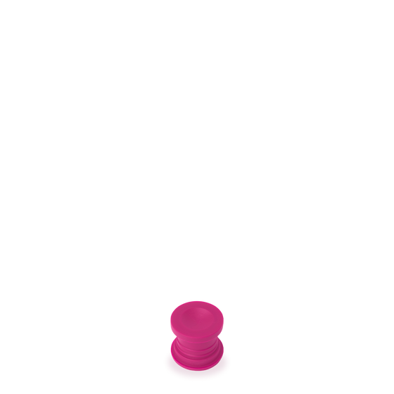 Cup isotherme - Joint d'étanchéité pour paille Magenta