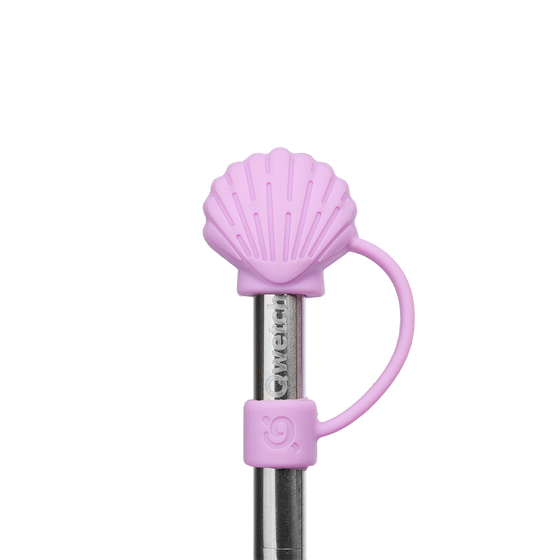 Embout pour paille coquillage - Lavande