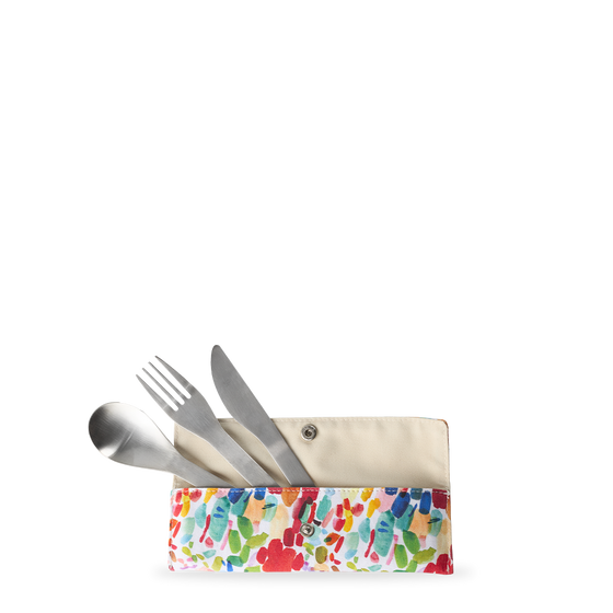 Set de 3 couverts inox - Arty