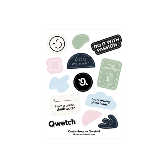 Planche de stickers - Qwetch