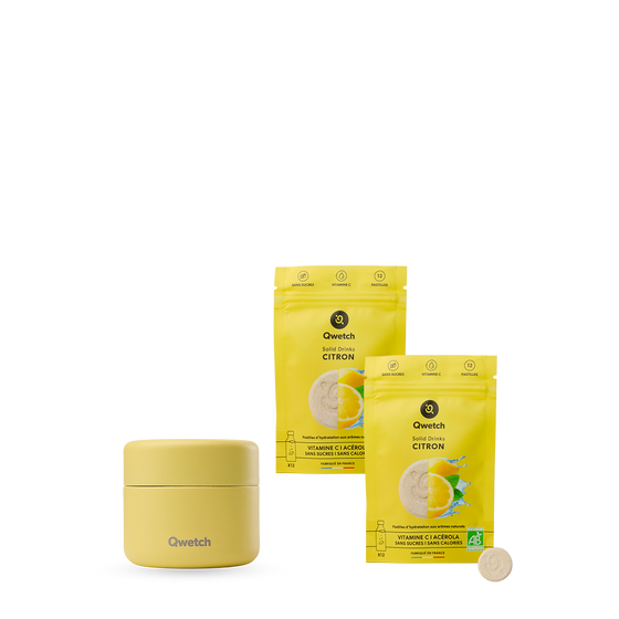 Bundle Solid Drinks Zitrone - Routine-Box Zitrone