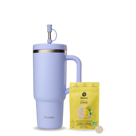Bundle Solid Drinks Zitrone - Travel Cup Glycin